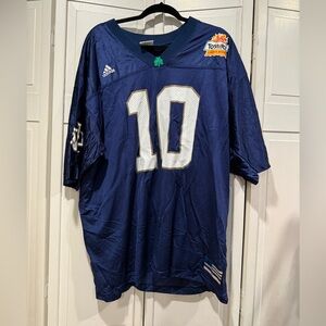 Notre dame jersey size XL like new